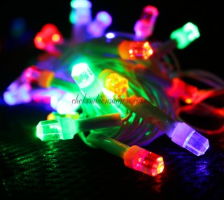 Dây Đèn Chớp LED Luc Giác Đủ Màu